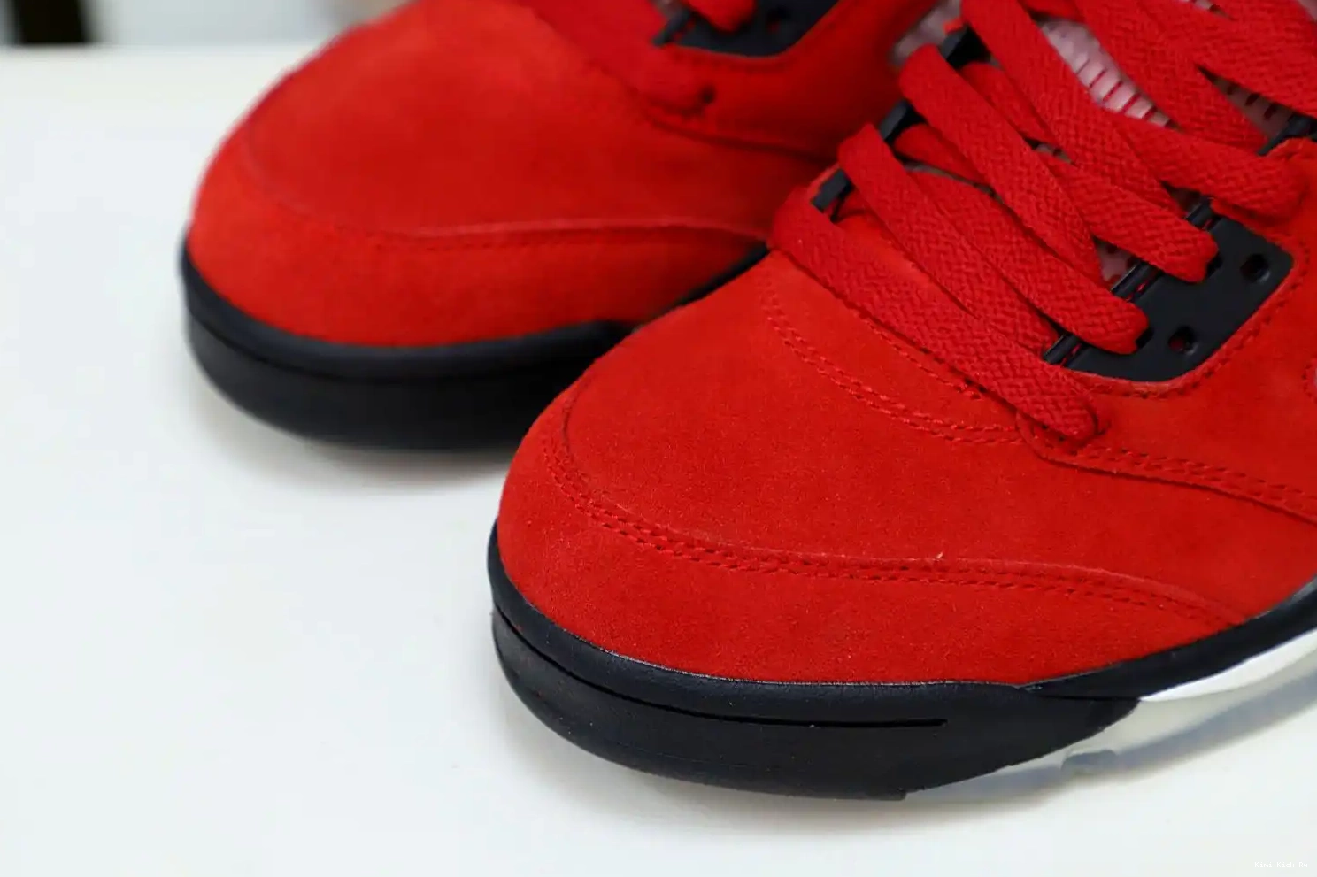 BULL Kimikick JORDAN RED AIR RETRO RAGING 5 SUEDE 0705